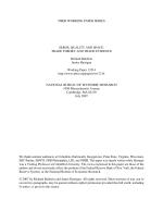 ZEROS, QUALITY AND SPACE: TRADE THEORY AND TRADE EVIDENCE