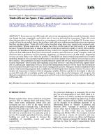 Trade-offs across Space, Time, and Ecosystem Services