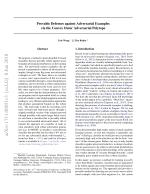 Provable Defenses against Adversarial Examples via the Convex Outer Adversarial Polytope