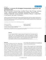 GoMiner: a resource for biological interpretation of genomic and proteomic data