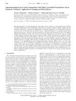 Superparamagnetic Iron Oxide Nanoparticles with Rigid Cross-linked Polyethylene Glycol Fumarate Coating for Application in Imaging and Drug Delivery