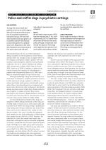 Police and sniffer dogs in psychiatric settings
