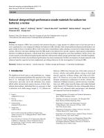Rational-designed high-performance anode materials for sodium-ion batteries: a review