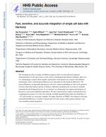 Fast, sensitive, and accurate integration of single cell data with Harmony