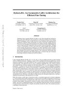 HydraLoRA: An Asymmetric LoRA Architecture for Efficient Fine-Tuning