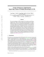 Chain of Preference Optimization: Improving Chain-of-Thought Reasoning in LLMs