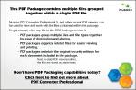 This PDF Package contains multiple files grouped together within a single PDF file.