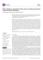 Heavy Metals in Agricultural Soils: Sources, Influencing Factors, and Remediation Strategies