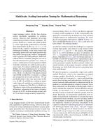 MathScale: Scaling Instruction Tuning for Mathematical Reasoning