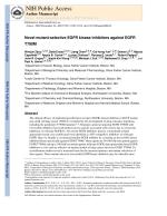 Novel mutant-selective EGFR kinase inhibitors against EGFR T790M