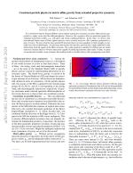 Consistent particle physics in metric-affine gravity from extended projective symmetry