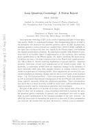 Loop Quantum Cosmology: A Status Report