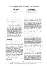 Universal Language Model Fine-tuning for Text Classification