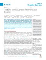 Tests for consciousness in humans and beyond