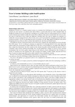 To err is human. Building a safer health system