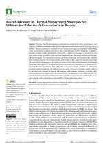 Recent Advances in Thermal Management Strategies for Lithium-Ion Batteries: A Comprehensive Review
