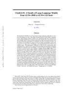 ChatGLM: A Family of Large Language Models from GLM-130B to GLM-4 All Tools
