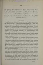 The Effect of Thermal Agitation on Atomic Arrangement in Alloys