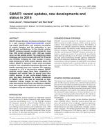 SMART: recent updates, new developments and status in 2015