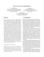 Receiver-driven Layered Multicast