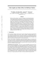 Code Agents are State of the Art Software Testers