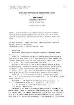 COMPATIBLE MAPPINGS AND COMMON FIXED POINTS