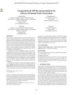 Compositional API Recommendation for Library-Oriented Code Generation