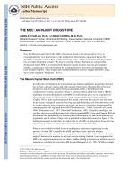 THE MSC: AN INJURY DRUGSTORE
