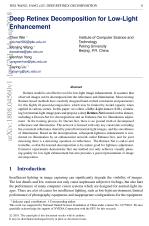 Deep Retinex Decomposition for Low-Light Enhancement