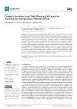 Obstacle Avoidance and Path Planning Methods for Autonomous Navigation of Mobile Robot