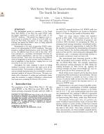 Web Server Workload Characterization: The Search for Invariants