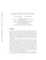 Random walks and electric networks