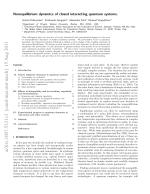 Nonequilibrium dynamics of closed interacting quantum systems.
