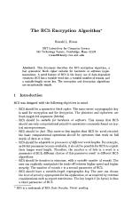 The RC5 Encryption Algorithm