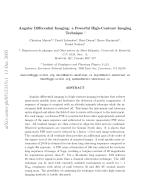 Angular Differential Imaging: a Powerful High-Contrast Imaging Technique