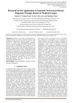 Research on the Application of Semantic Network in Disease Diagnosis Prompts Based on Medical Corpus
