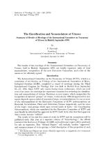 The Classification and Nomenclature of Viruses Summary of Results of Meetings of the International Committee on Taxonomy of Viruses in Madrid, September 1975