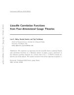 Liouville Correlation Functions from Four-dimensional Gauge Theories