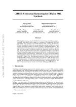 CHESS: Contextual Harnessing for Efficient SQL Synthesis