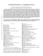 The Road Towards 6G: A Comprehensive Survey