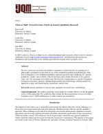 'Clear as Mud': Toward Greater Clarity in Generic Qualitative Research
