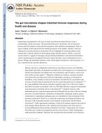 The gut microbiome shapes intestinal immune responses during health and disease