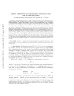 NESTA: A FAST AND ACCURATE FIRST-ORDER METHOD FOR SPARSE RECOVERY