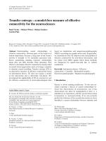 Transfer entropy—a model-free measure of effective connectivity for the neurosciences