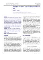 SplitsTree: analyzing and visualizing evolutionary data