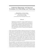 Laplacian Eigenmaps and Spectral Techniques for Embedding and Clustering
