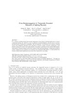 Error-Backpropagation in Temporally Encoded Networks of Spiking Neurons