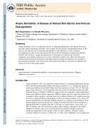 Atopic Dermatitis: A Disease of Altered Skin Barrier and Immune Dysregulation