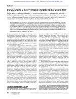 metaSPAdes: a new versatile metagenomic assembler