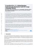 CYBERSEC EVAL 2: A Wide-Ranging Cybersecurity Evaluation Suite for Large Language Models